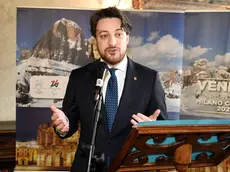 Il governatore Alberto Stefani