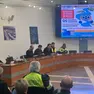 Il sindaco Maurutto alla presentazione del nuovo piano di protezione civile