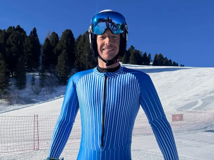 Luca Palla sarà in gara nello sci alpino alle Paralimpiadi