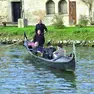 Una gondola sul Lemene, a Portogruaro. Il Comune vuole promuovere il turismo fluviale