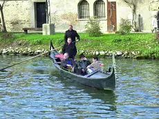 Una gondola sul Lemene, a Portogruaro. Il Comune vuole promuovere il turismo fluviale