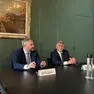 Da sinistra Matteo Gasparato (presidente del Porto di Venezia) e Roberto Petri
