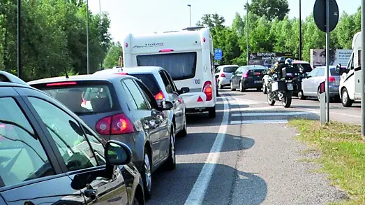 Code a Jesolo: anche nel fine settimana il traffico è stato un problema