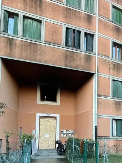 Incendio alla palazzina Circus di Chirignago