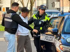 Il blitz della Polizia Locale (foto Pòrcile)