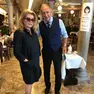 Catherine deneuve a Burano all'osteria Da romano con Luigi Seno