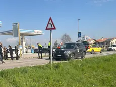 Il luogo in cui è stata investita la ragazza