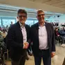 Andrea Martella con Nicola Pellicani
