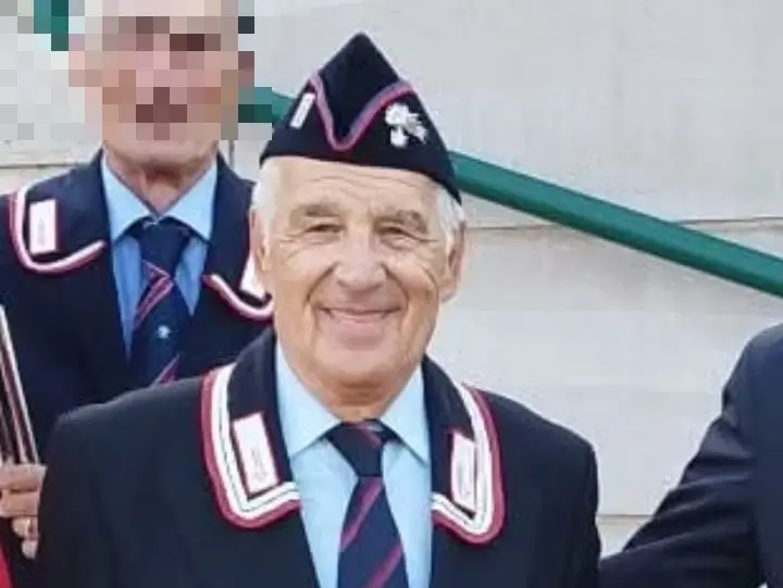 Lauro Mazzetto, vice presidente dell'associazione carabinieri di Jesolo