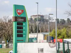 Un distributore di carburante a Nova Gorica (Tibaldi)