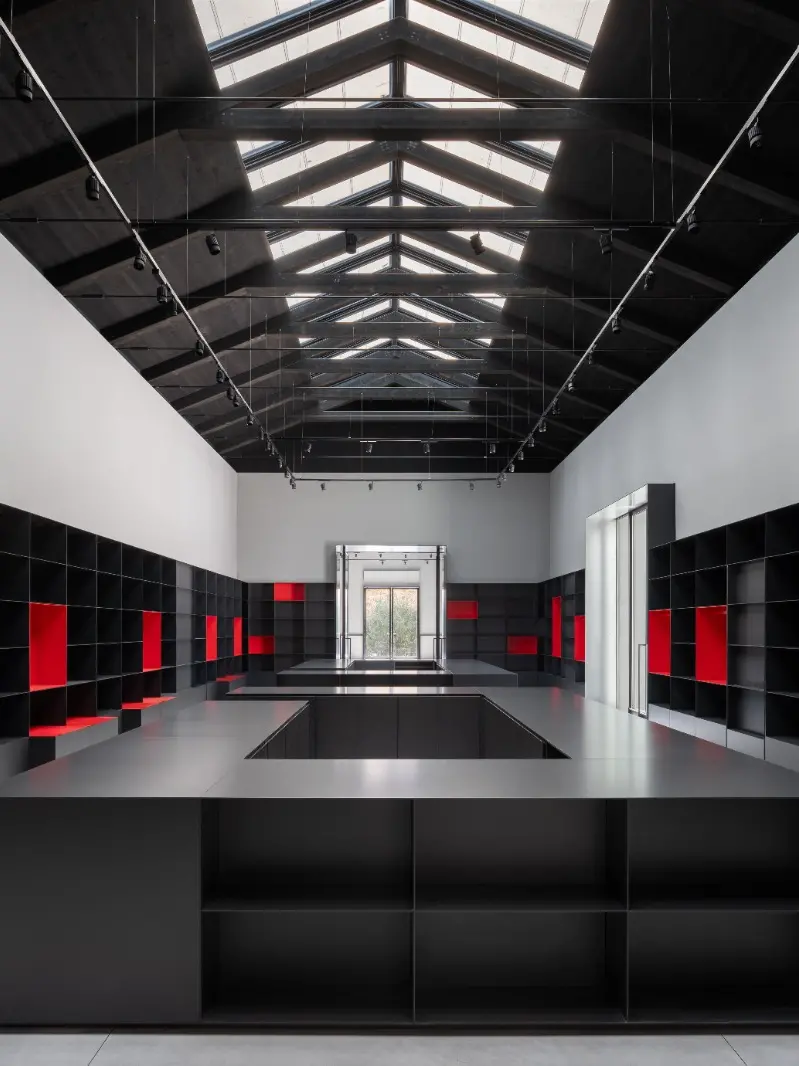 Il padiglione centrale restaurato