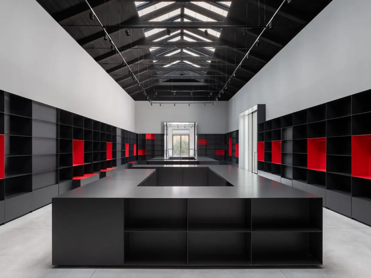 Il padiglione centrale restaurato