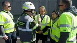 I vertici di Autostrade dello Stato e Cav sul Passante