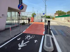 Mestre - Raccordo ciclopedonale pista ciclabile sottopasso Giustizia in via Trento 23/09/2021