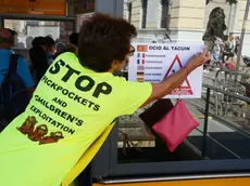 Una iniziativa dei Cittadini non distratti contro i borseggi