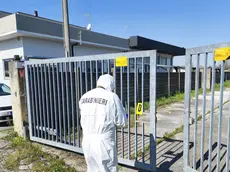 I rilievi dopo il colpo da Prada