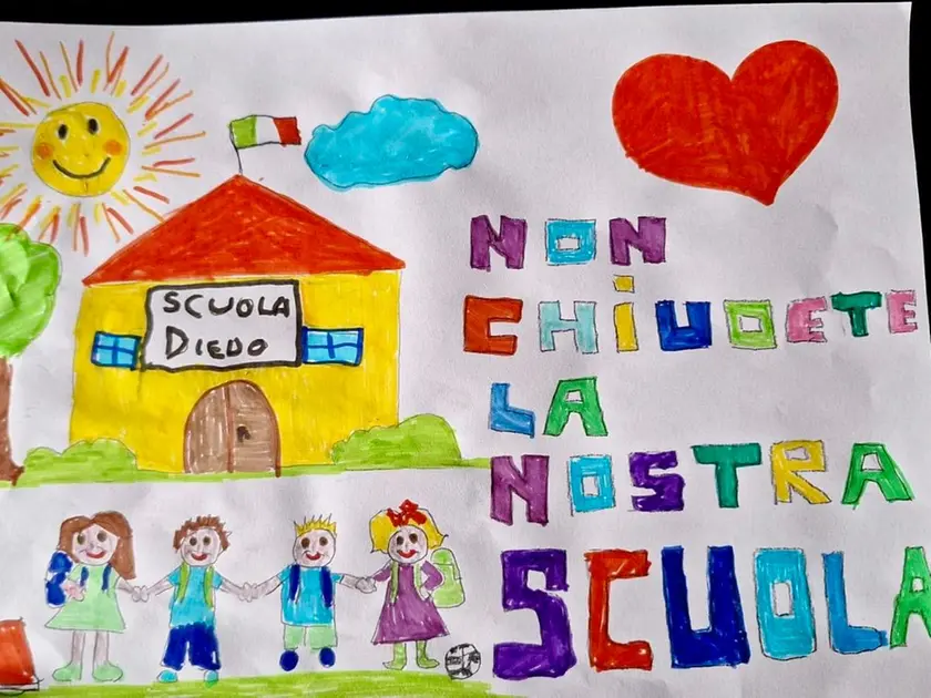 I disegni dei bambini per la scuola Diedo di Cannaregio