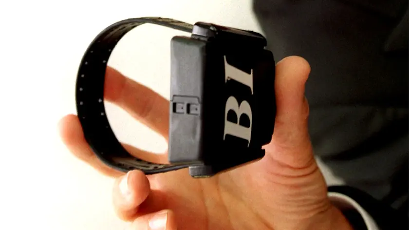 Un braccialetto elettronico