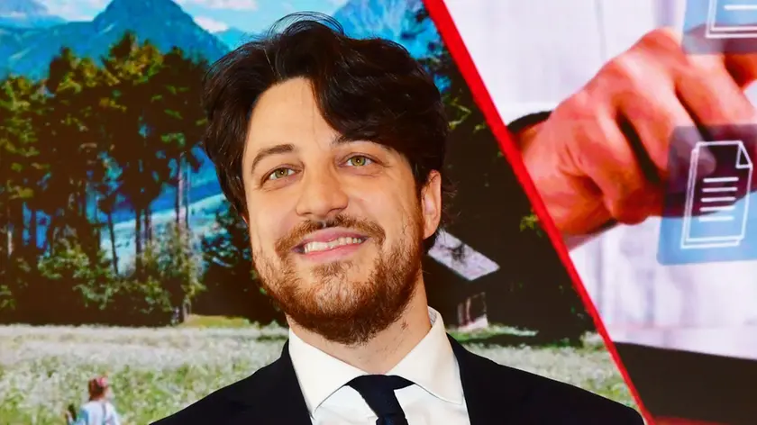 Il presidente della Regione Veneto Alberto Stefani