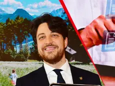 Il presidente della Regione Veneto Alberto Stefani