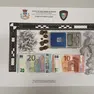 Il materiale sequestrato al giovane spacciatore a San Donà