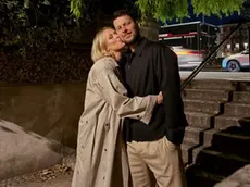 Federica Pellegrini e Matteo Giunta nella foto dell'"ultima cena" postata sui social