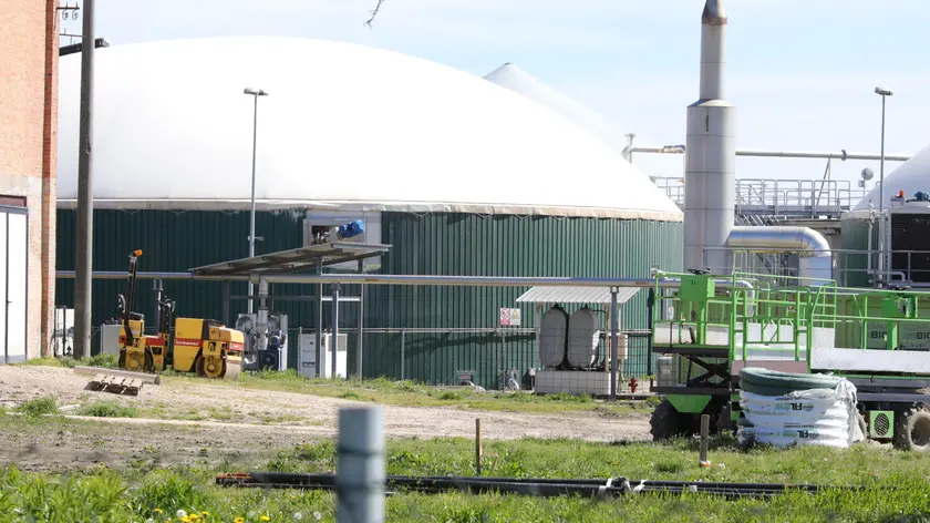 La Gallmann Bioenergy di Cavanella d’Adige (foto Pòrcile)