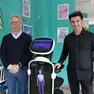 Il robot cameriere in servizio a Sottomarina