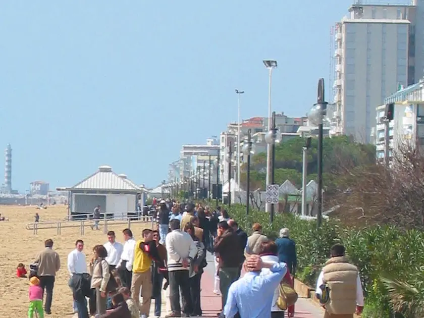 Jesolo fa il pieno di turisti per Pasqua