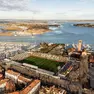 Lo stadio Pierluigi Penzo nell’isola di Sant’Elena: è stato inaugurato nel 1913