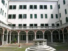 L'interno dell'istituto Barbarigo a Venezia