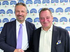 Il senatore Raffaele Speranzon con il medico Giuseppe Grassi, direttore della Cardiologia dell’ospedale civile di Venezia