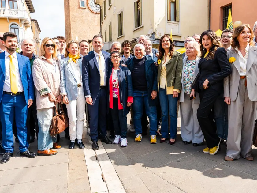 Venturini con i suoi candidati