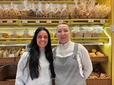 Marta Bruscagin (a sinistra) con una collaboratrice