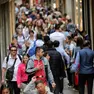 Turisti a Venezia durante il ponte di Pasqua