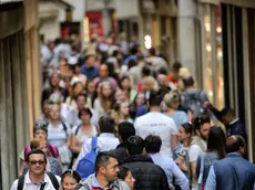 Turisti a Venezia durante il ponte di Pasqua