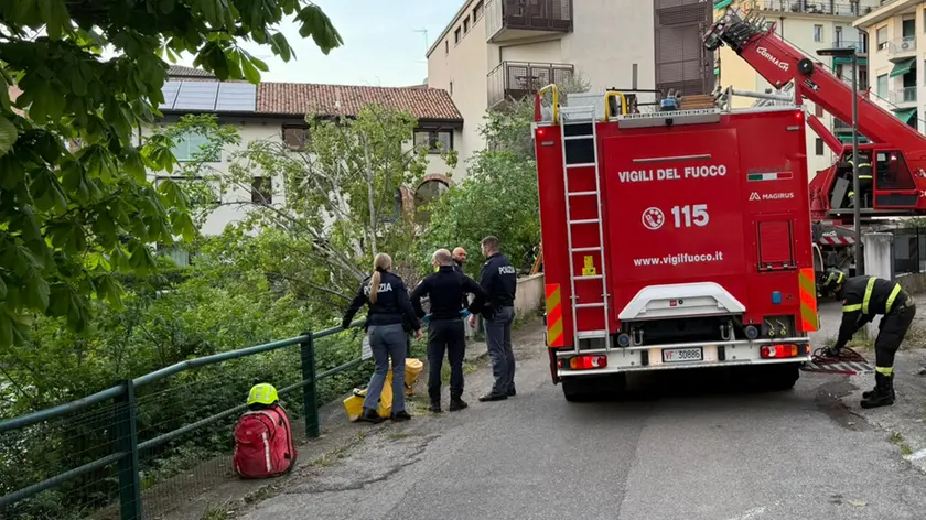 Il luogo della tragedia