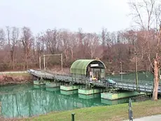 Lo storico ponte di barche tra Fossalta e Noventa