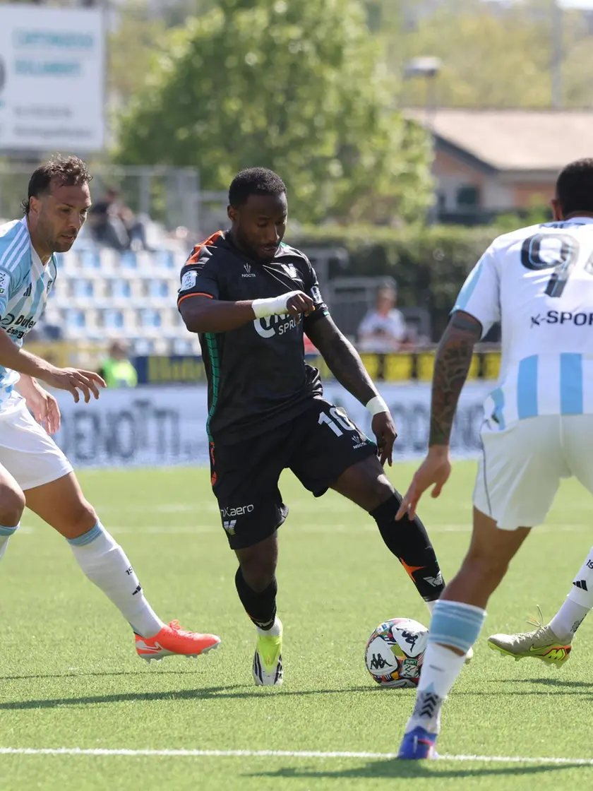 Pareggio tra Entella e Venezia. Foto Editoriale Report