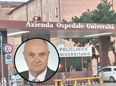 Nel tondo Alfonso Bagatto, 76 anni morto durante un intervento e l’Azienda Ospedale Università