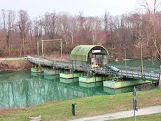 Il ponte di barche tra Fossalta e Noventa di Piave