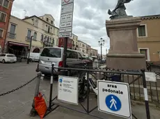 Scatta la zona pedonale in Corso del popolo a Chioggia