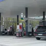 I distributori in Slovenia e i nuovi prezzi dei carburanti (foto Massimo Silvano)