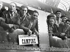 Una foto storica di migranti italiani