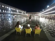 Piazza San Marco con l'acqua alta