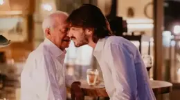 Leonardo Del Vecchio con il figlio Leonardo Maria