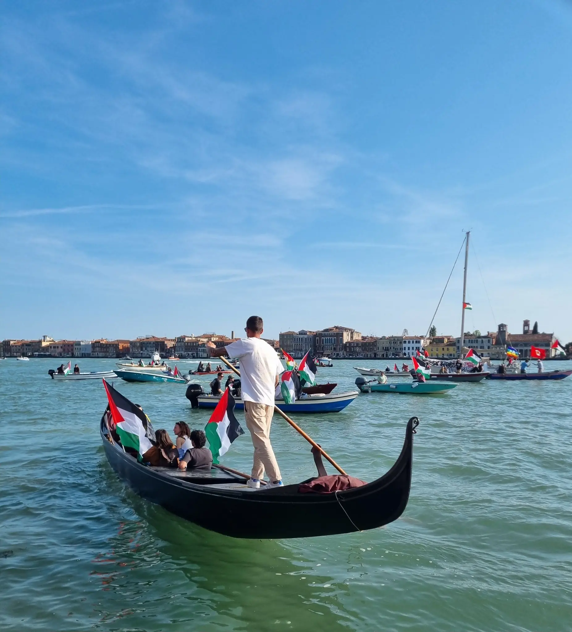 Global Sumud Flotilla a Venezia