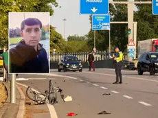 Muhammad Imran nella foto piccola. Foto incidente di Lorenzo Pòrcile