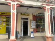 La ricevitoria dove è stato vinto il Turista Per Sempre