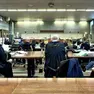 L'aula bunker del tribunale a Mestre durante un’udienza